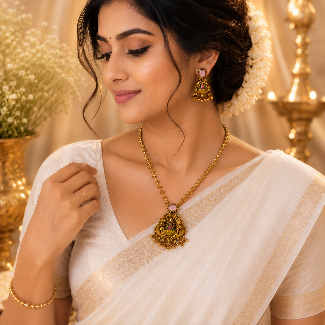 Lakshmi Heritage Pendant Chain