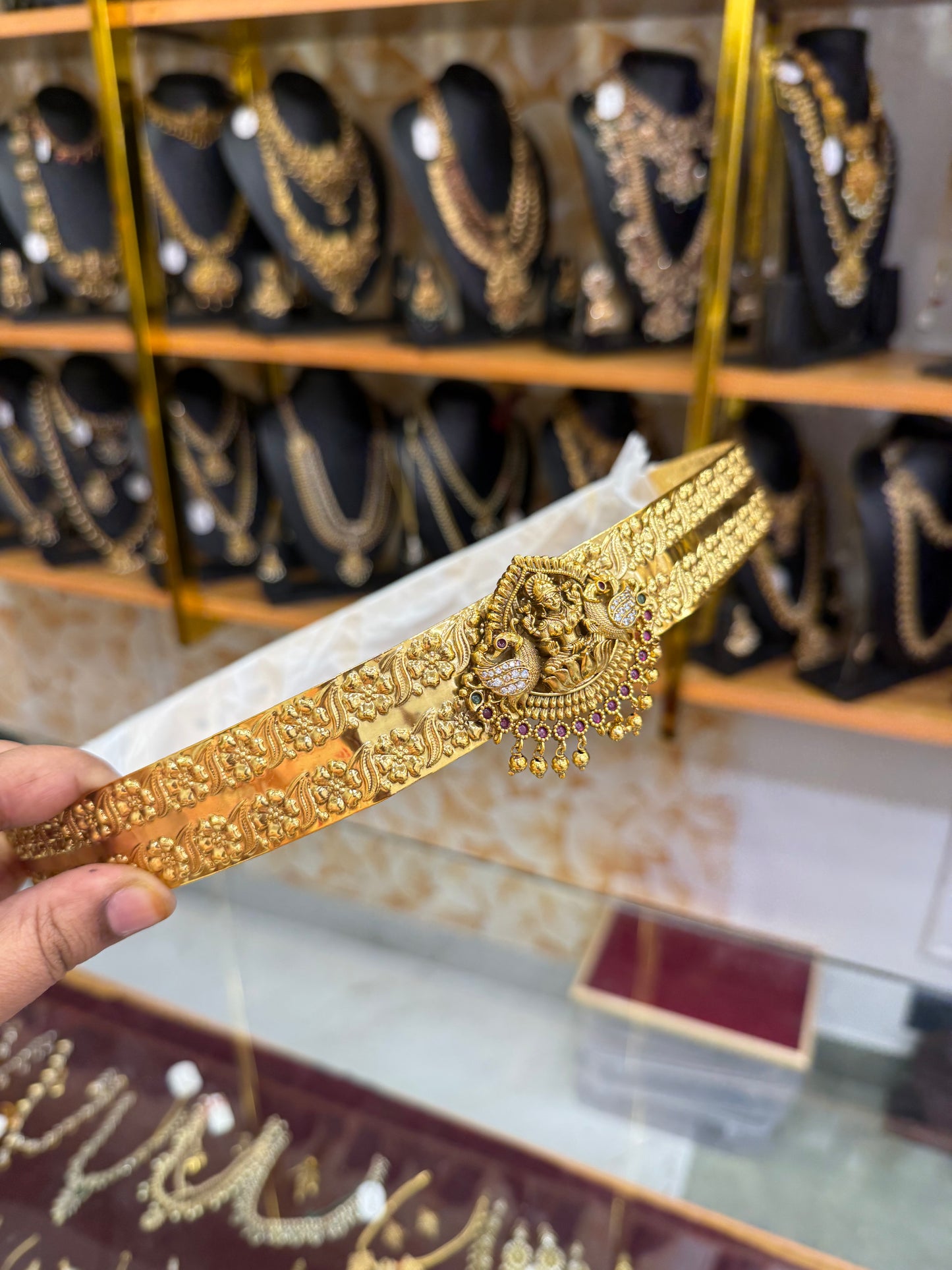 Trendy Lakshmi Pendant Hipbelt