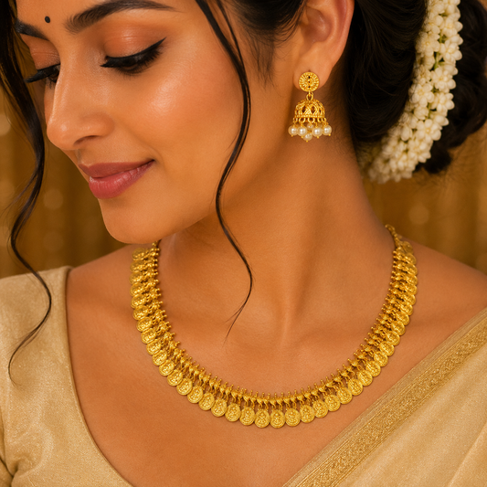 Kaasu mala necklace