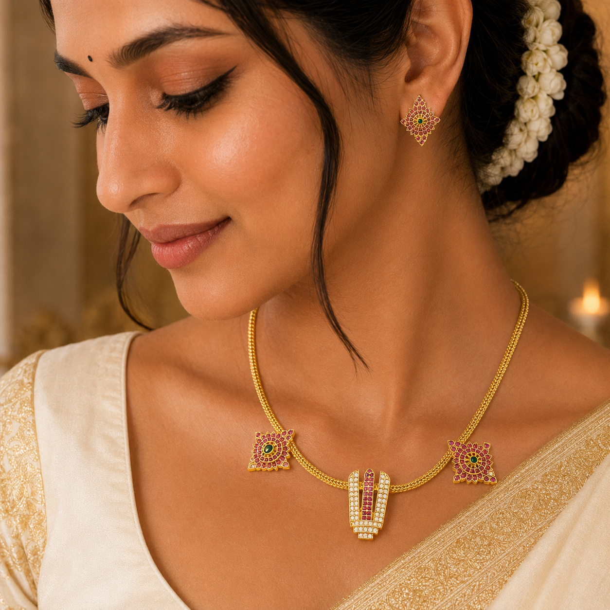 Traditional nama necklace