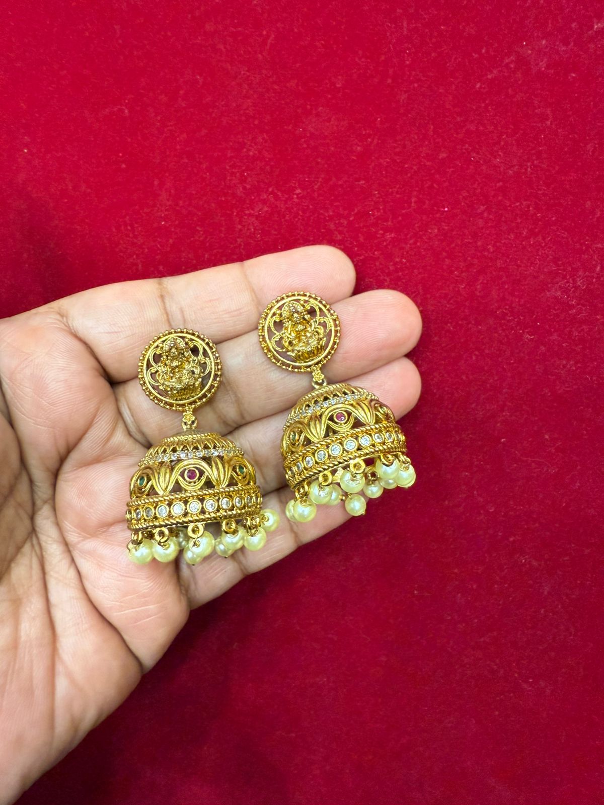 God' Golden Printed Model Jumka