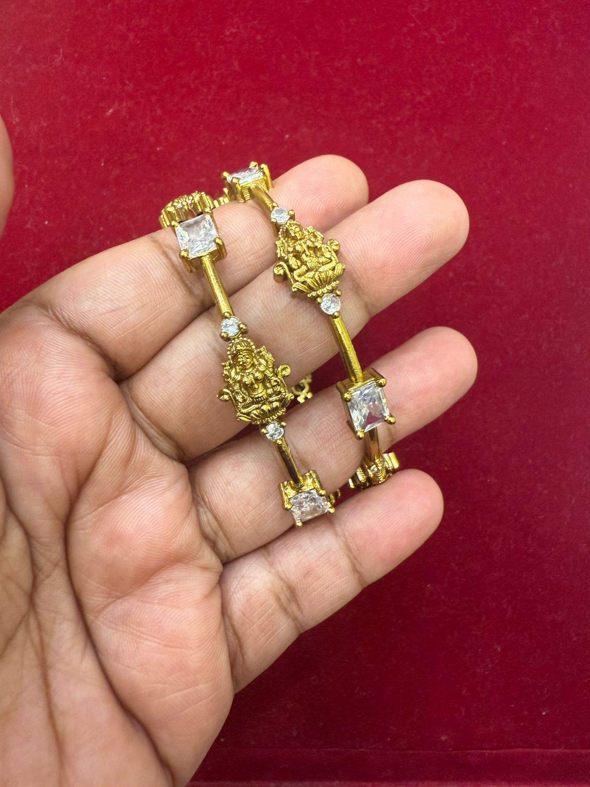 gold Metal Stone Model