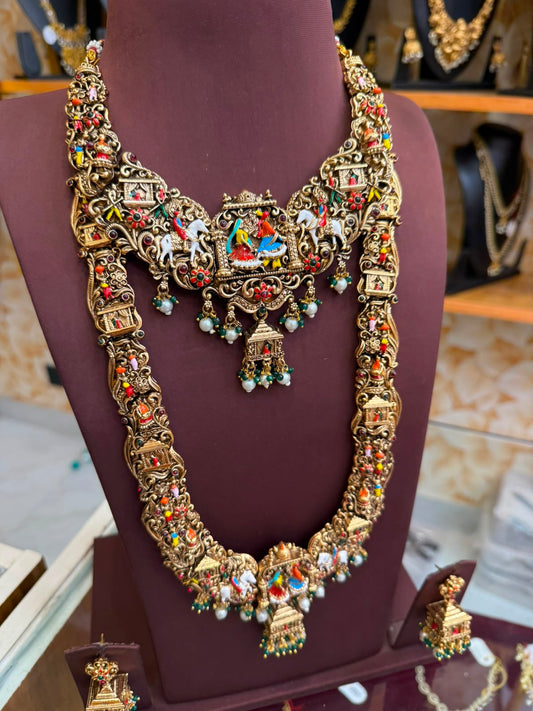 Trending 3D Enamel Bridal Combo Set