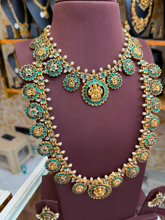 Floral Emerald Kemp Combo Set