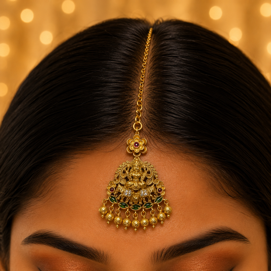 Antique Lakshmi Pendant Tikka