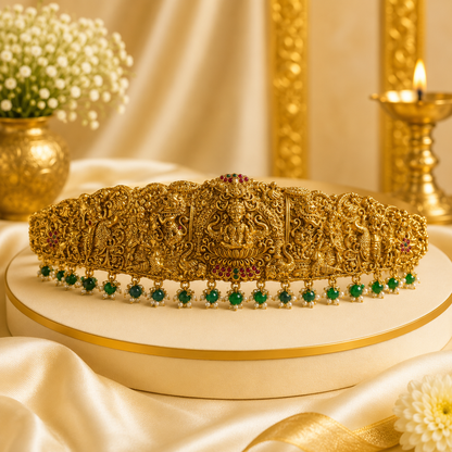 Lakshmi Temple Hip Belt