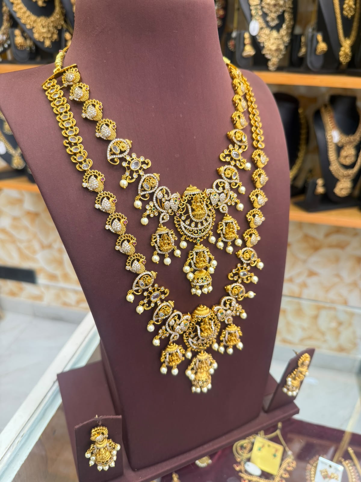 Lakshmi Stone Bridal Combo Set