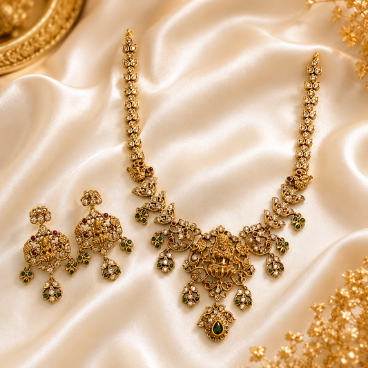 Divine Lakshmi Heritage Necklace