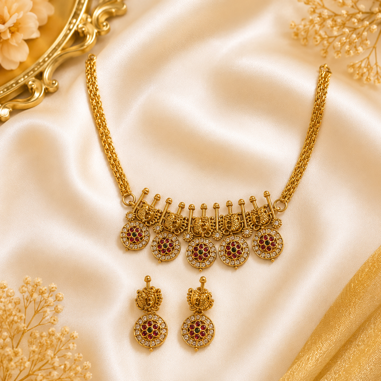 Annapoorani Stone Necklace