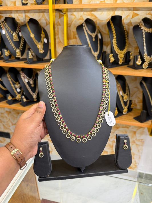 AD with ruby stone haram