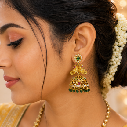 Meher Peacock Jumka