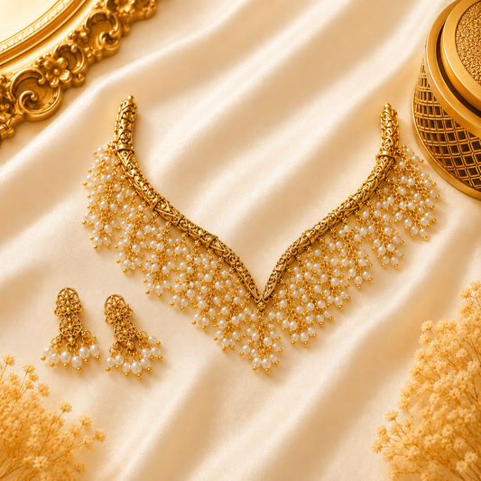 Aaradhya Pearls Necklace