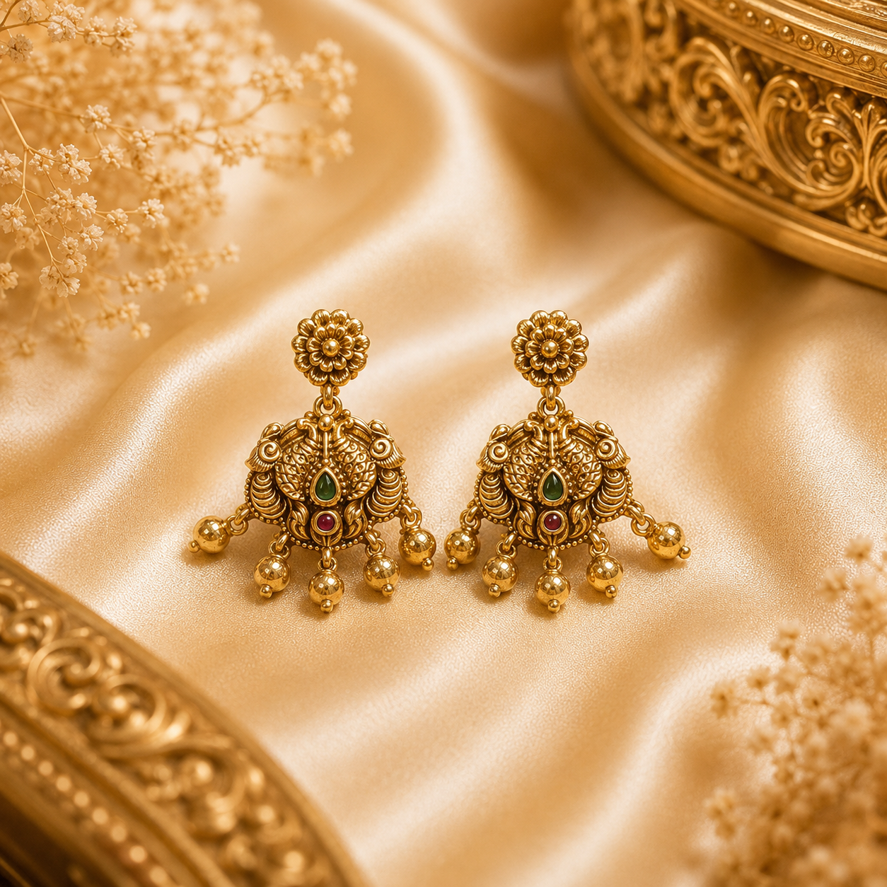 Ananya Peacock Stud