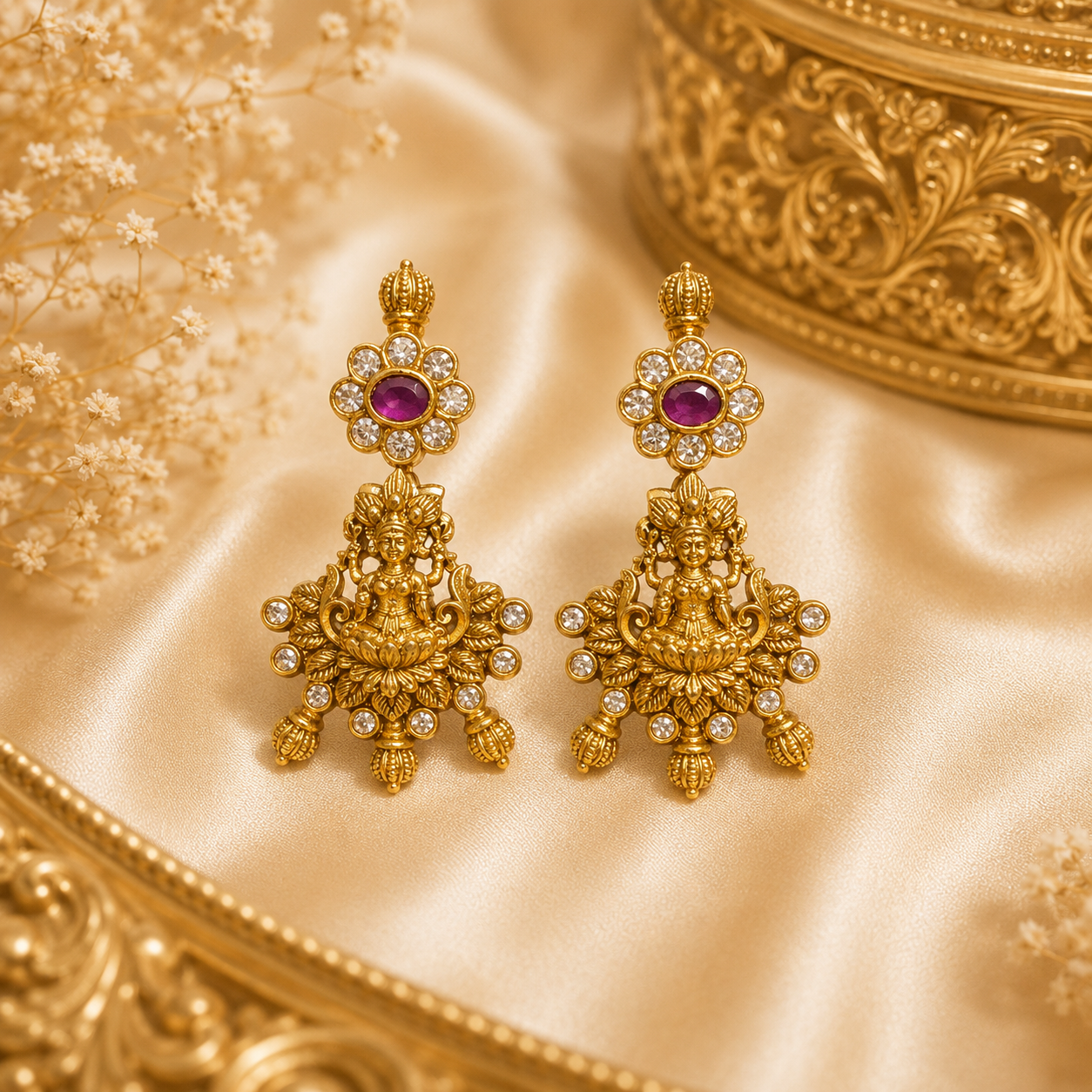 Andal Heritage Ruby Stud