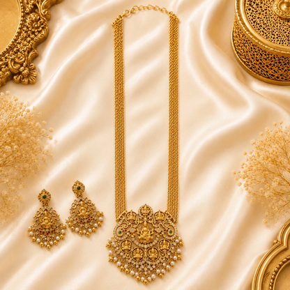 Asthalakshmi Long Pendant Chain
