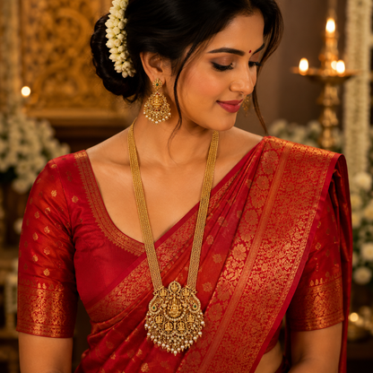 Asthalakshmi Long Pendant Chain