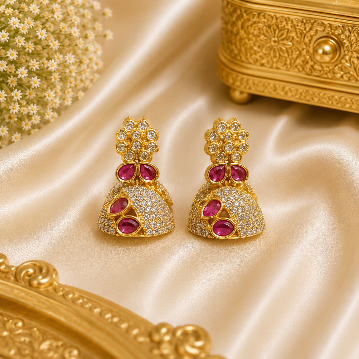 Eesha Stone Jhumka