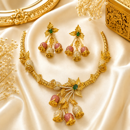 Elara Rose Necklace