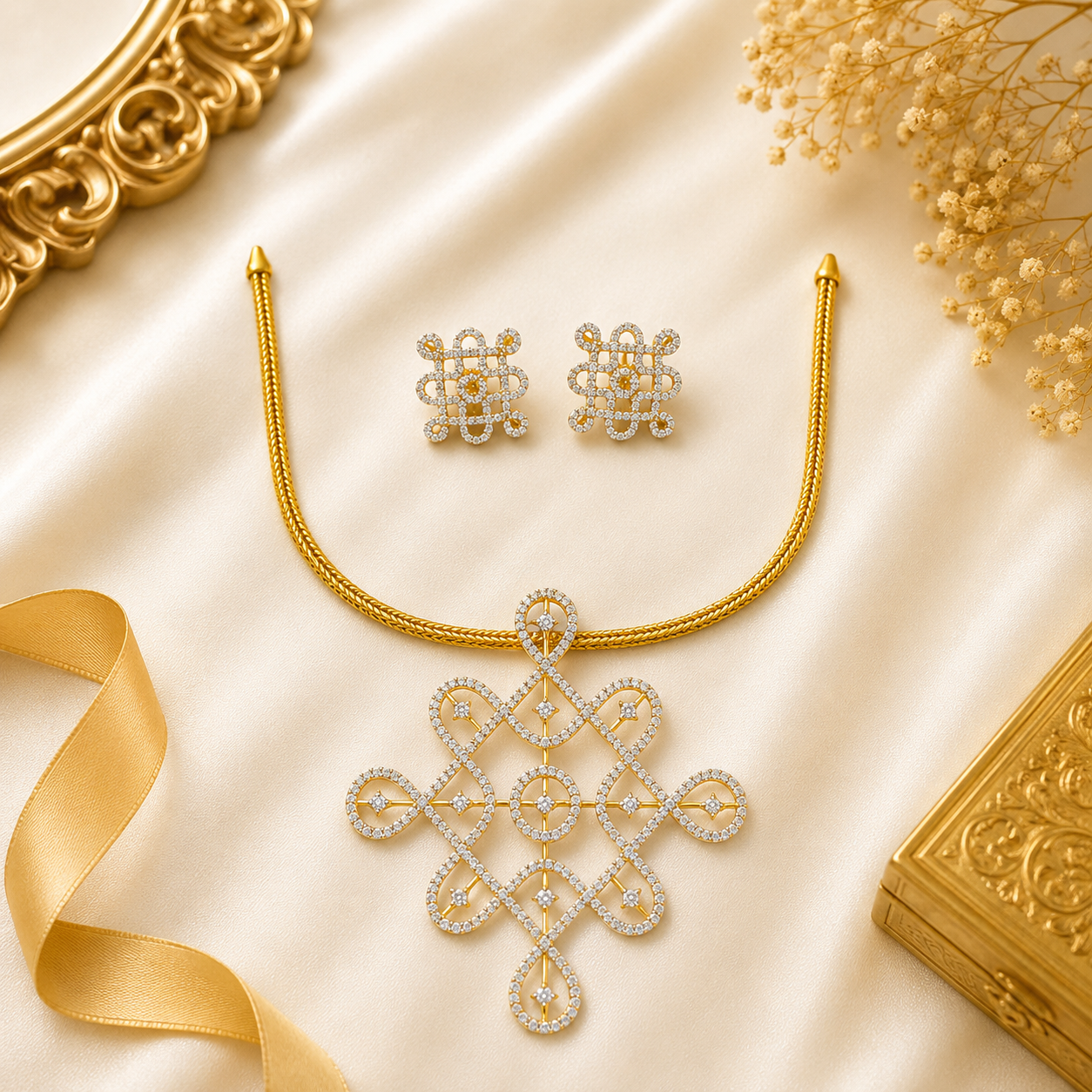 Elite Kolam Hasli Necklace
