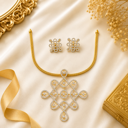 Elite Kolam Hasli Necklace