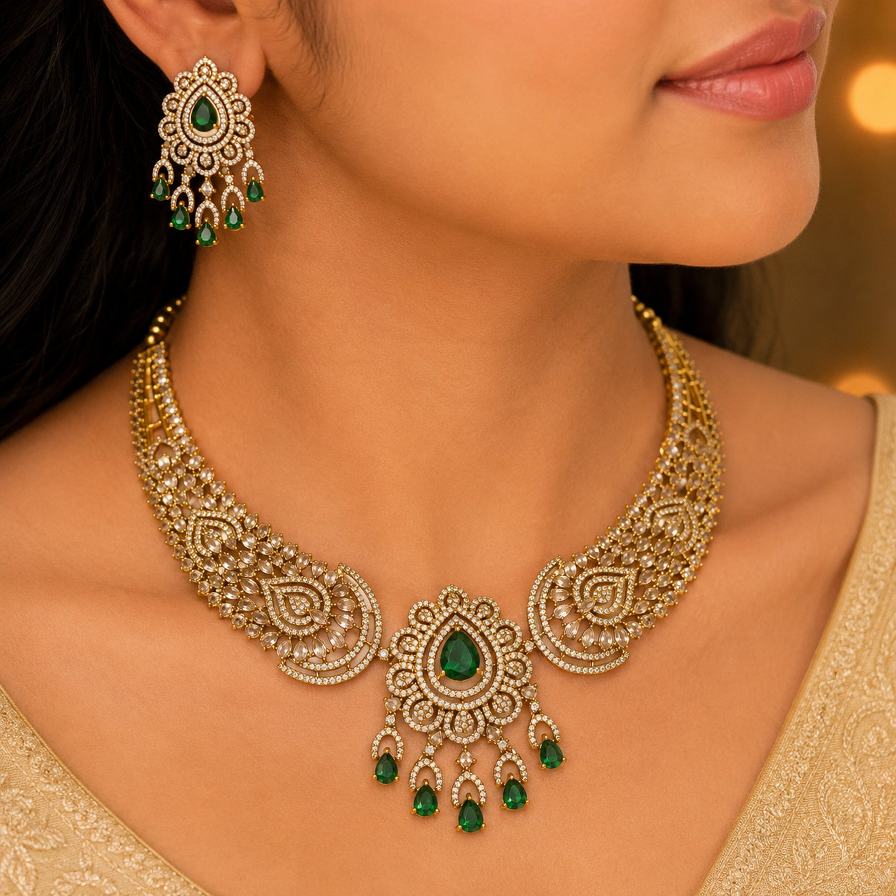 Emerald Radiance Necklace