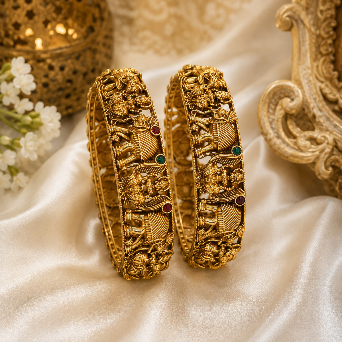 Gajalakshmi Bangles(2pcs)
