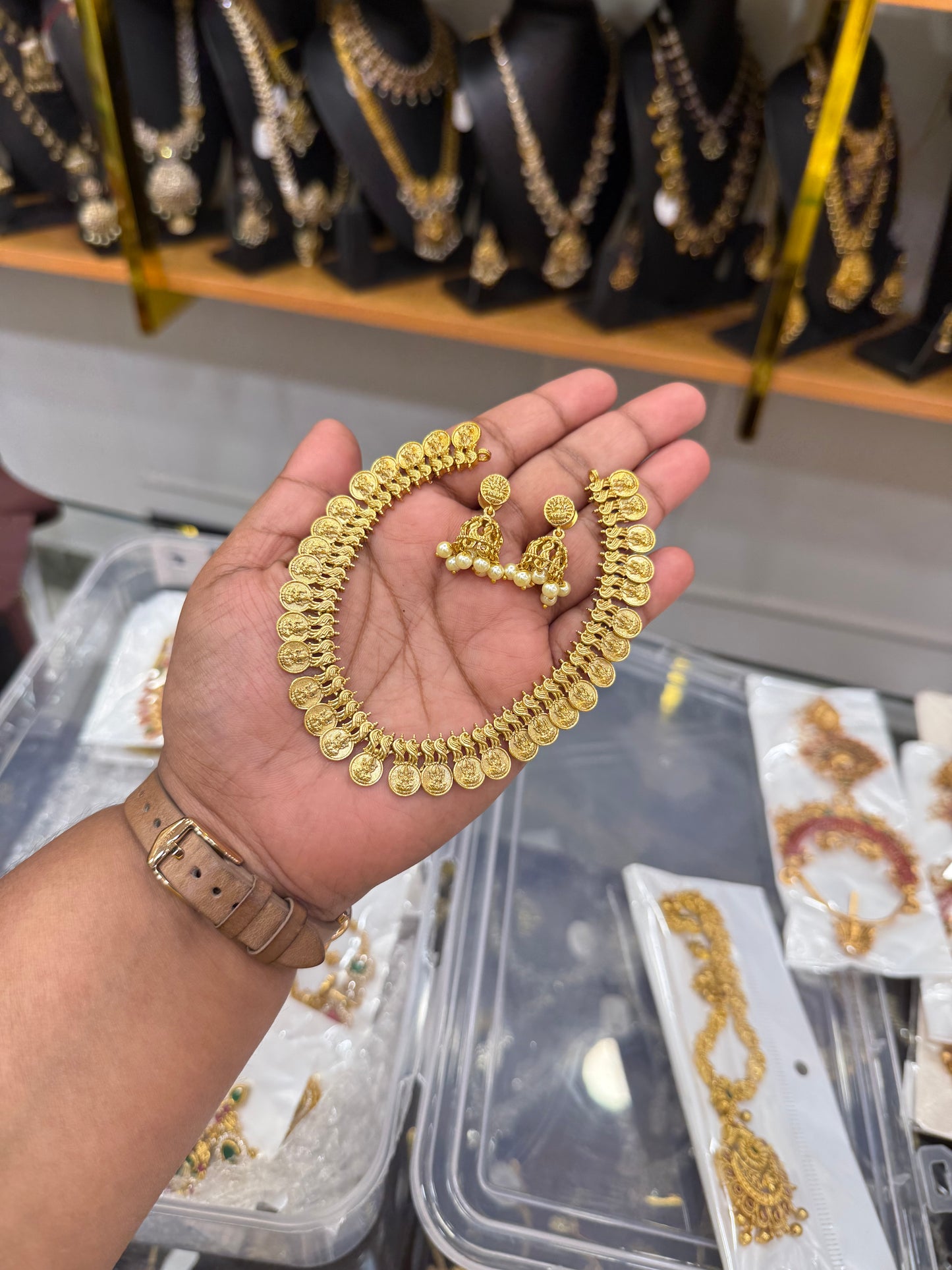 Kaasu mala necklace
