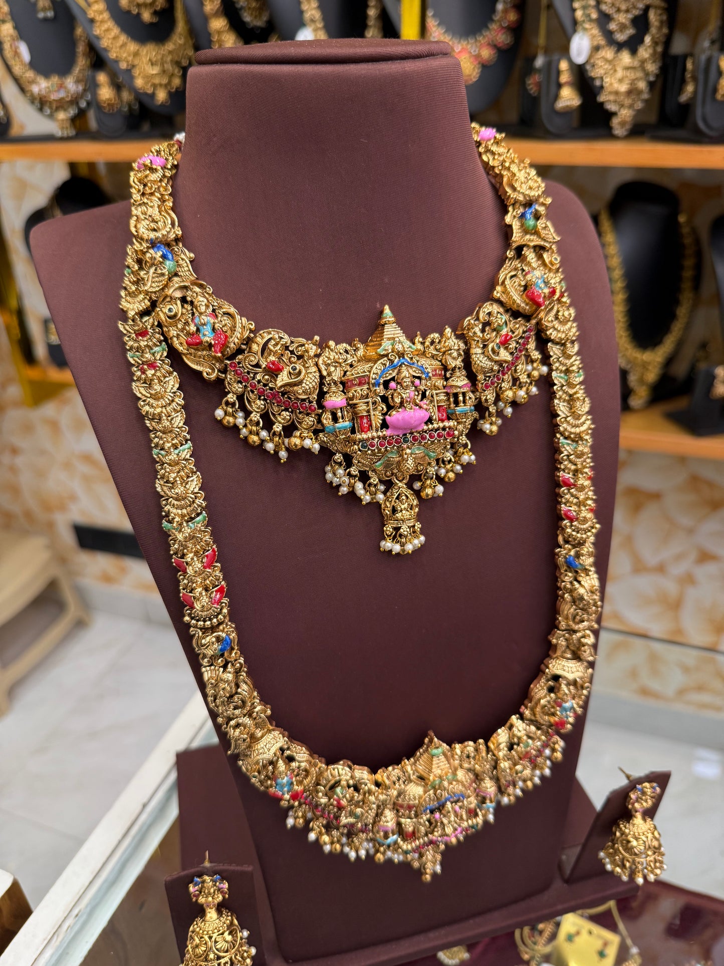 Srinivasa Balaji Temple Bridal Combo Set