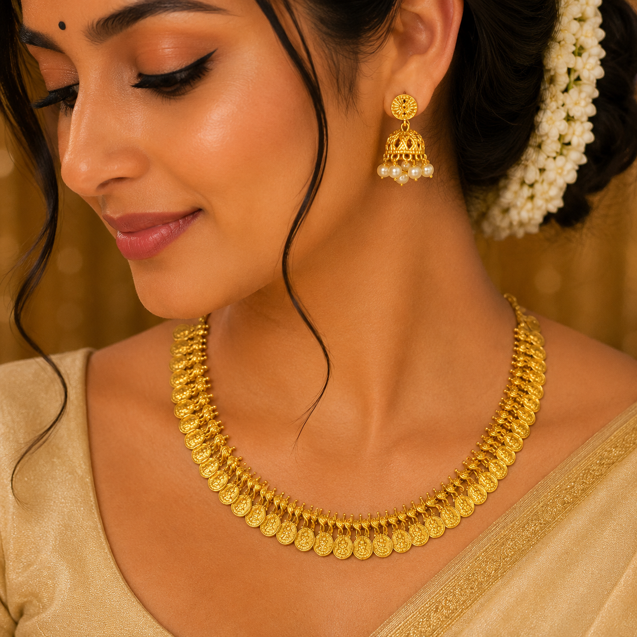 Kaasu mala necklace