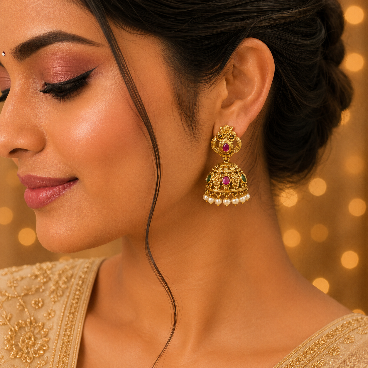 Kaveri Pearl Jumka