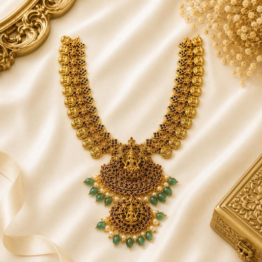 Lakshmi Peacock Grace Necklace