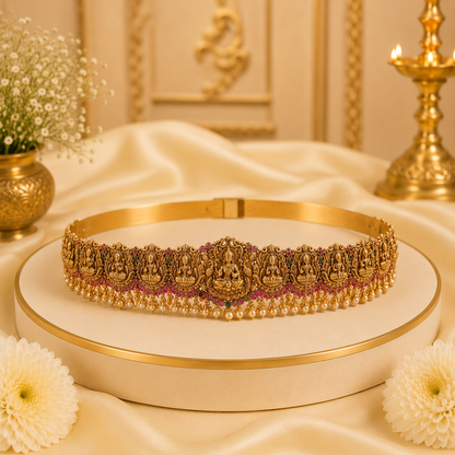 Lakshmi Pearls Hipbelt
