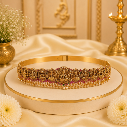 Lakshmi Pearls Hipbelt