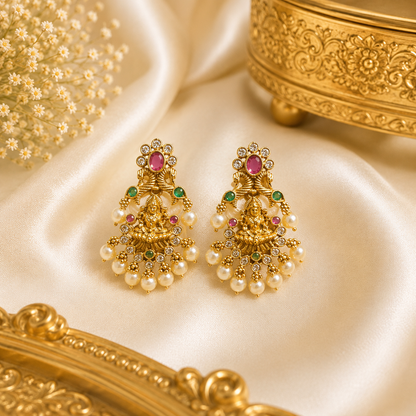 Lakshmi Pearls Stud