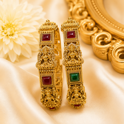 Lakshmi Swarnam Bangles (2pcs)