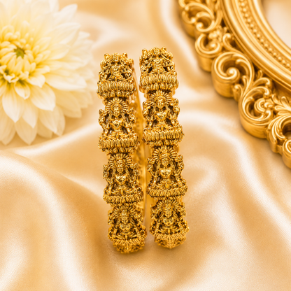 Lakshmi Temple Bangles (2pcs)