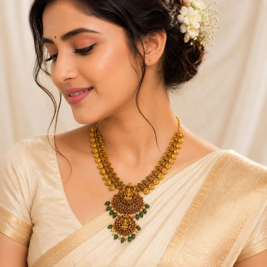 Lakshmi Peacock Grace Necklace