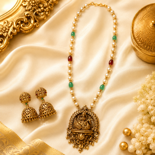 Maheshwari Lakshmi Pearls Muthu Mala