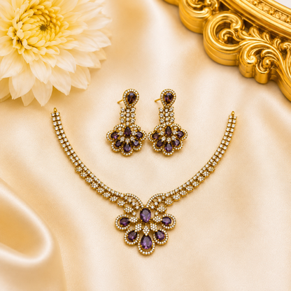 Purple Elegance Necklace