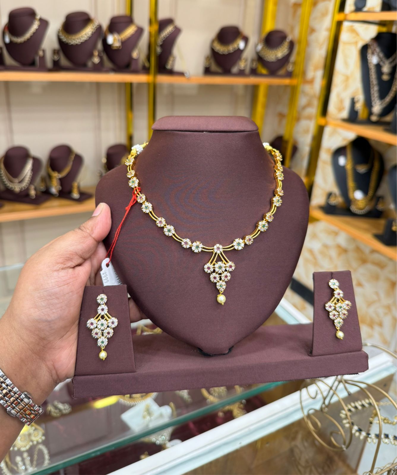 Red & Green Flower Model