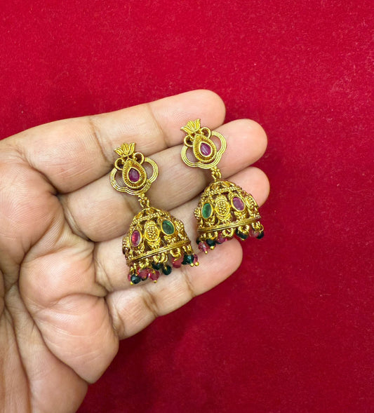 Musted Green Work Jumka