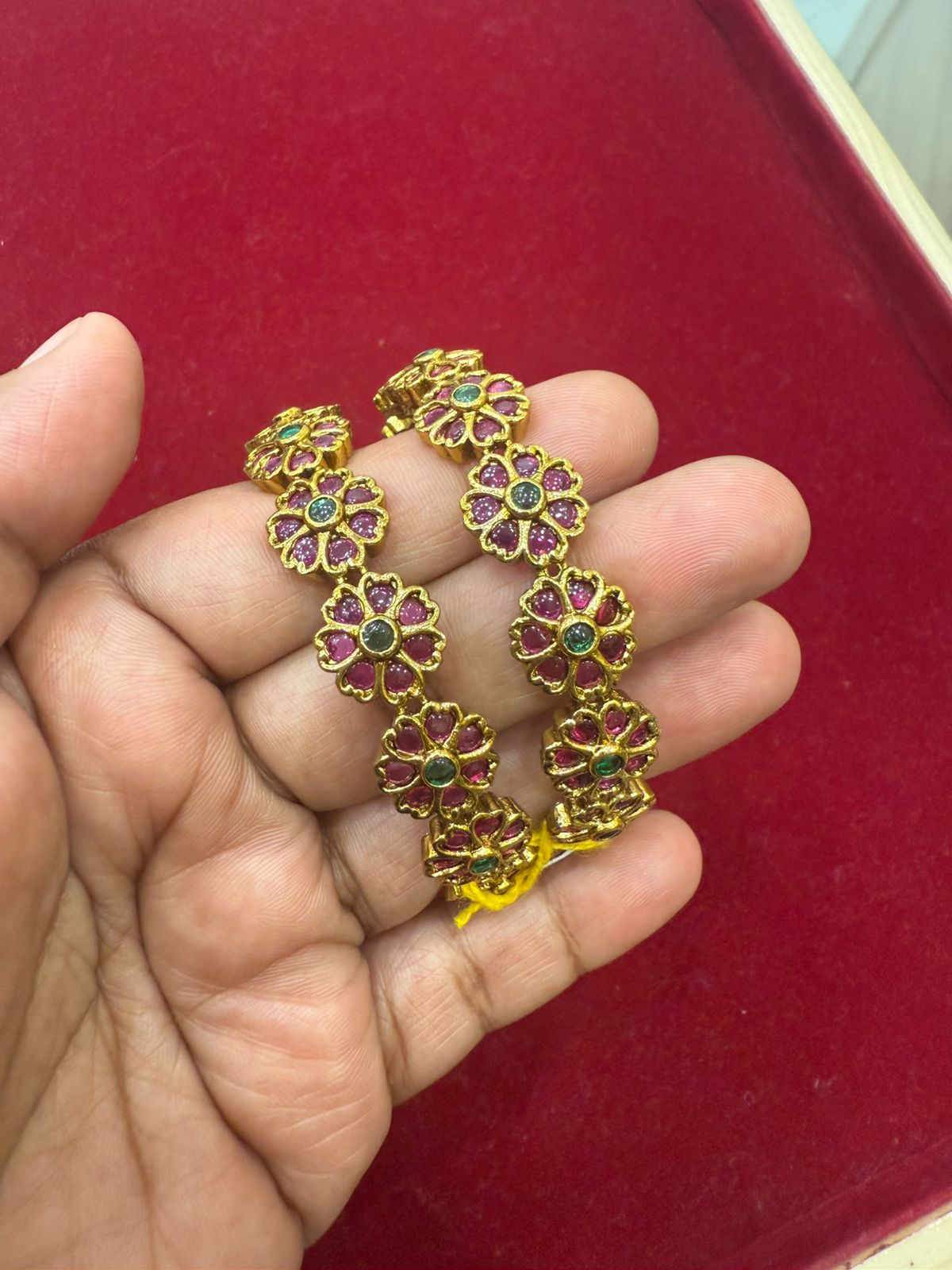 Red Stone Flower Model