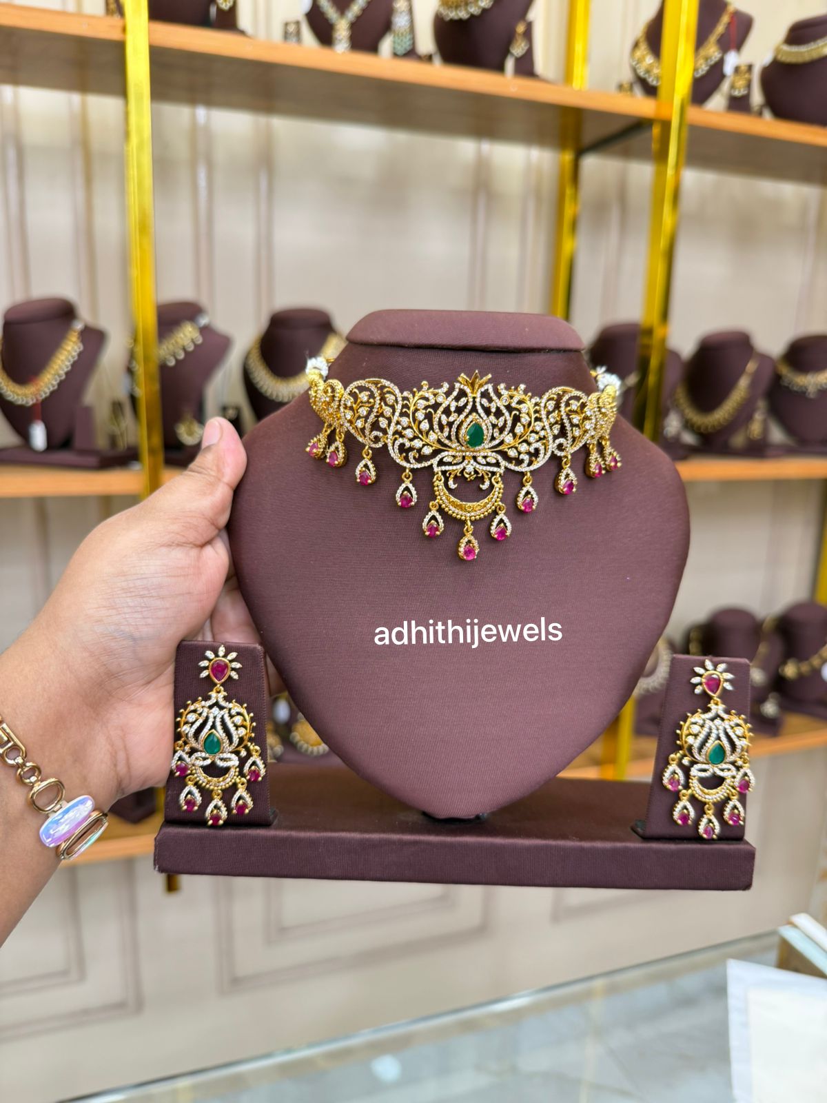 Victorian Floral Necklace