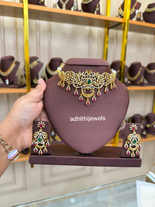 Victorian Floral Necklace