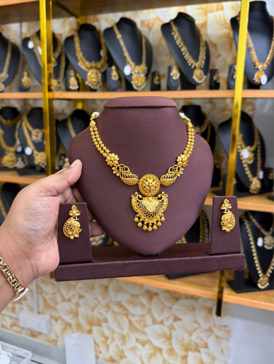 Opulent Ruby Heritage Choker