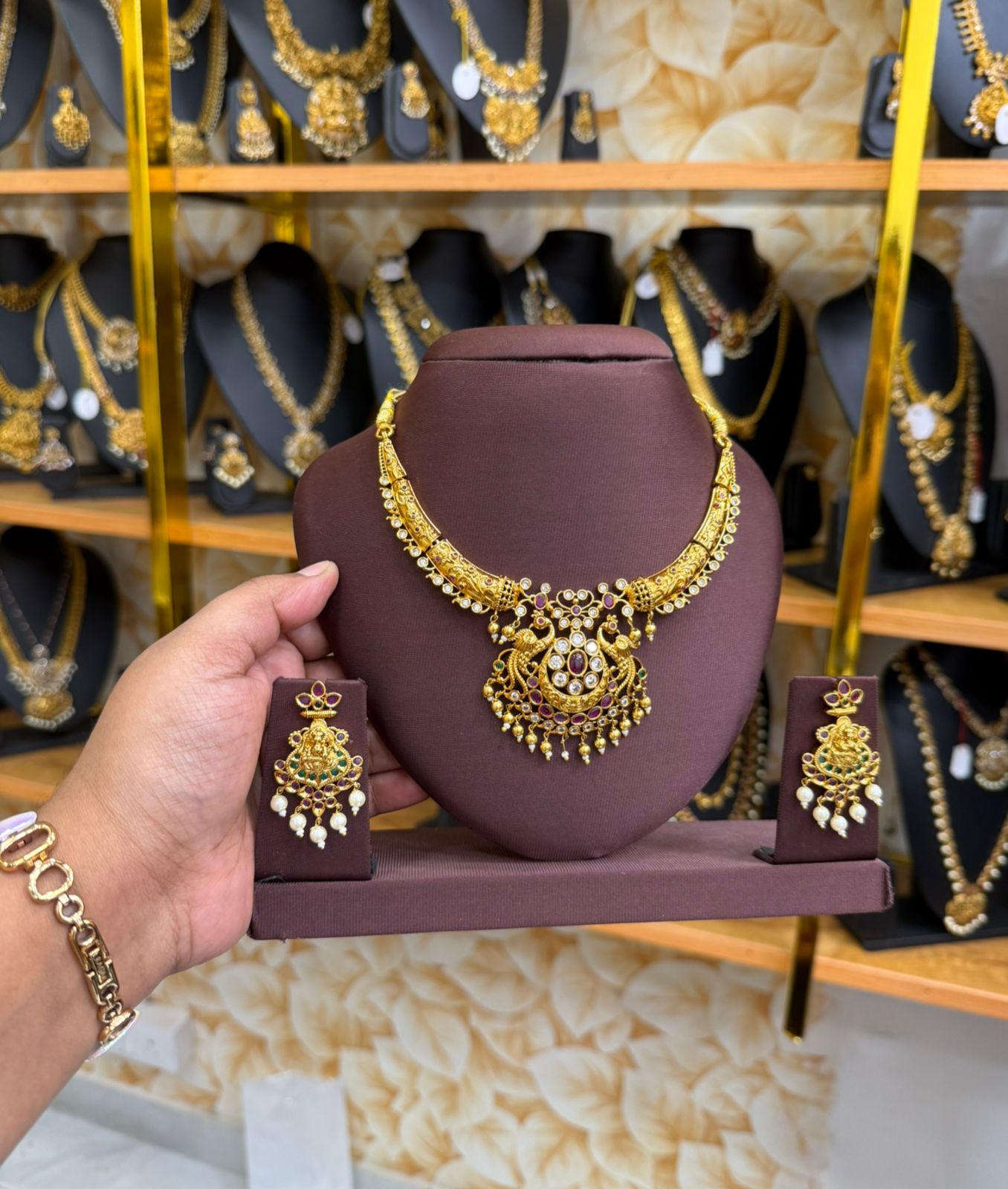 Victorian Floral Necklace