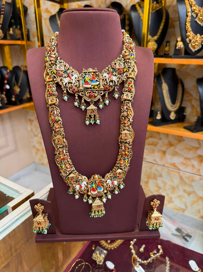 Trending 3D Enamel Bridal Combo Set