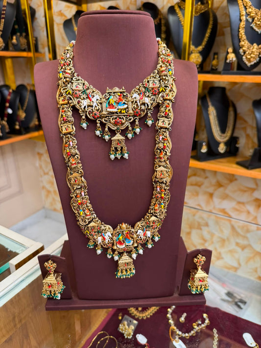 Trending 3D Enamel Bridal Combo Set