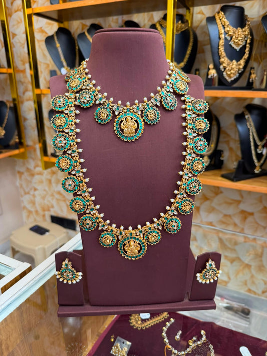 Floral Emerald Kemp Combo Set