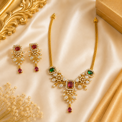 Aurora Stone Necklace